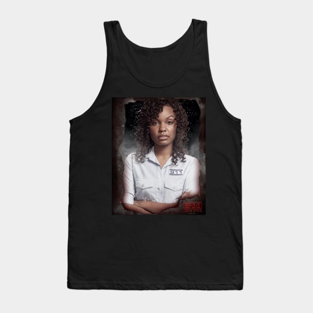 9-1-1: Lone Star - Grace Ryder - Burned Tank Top by vickytoriaq